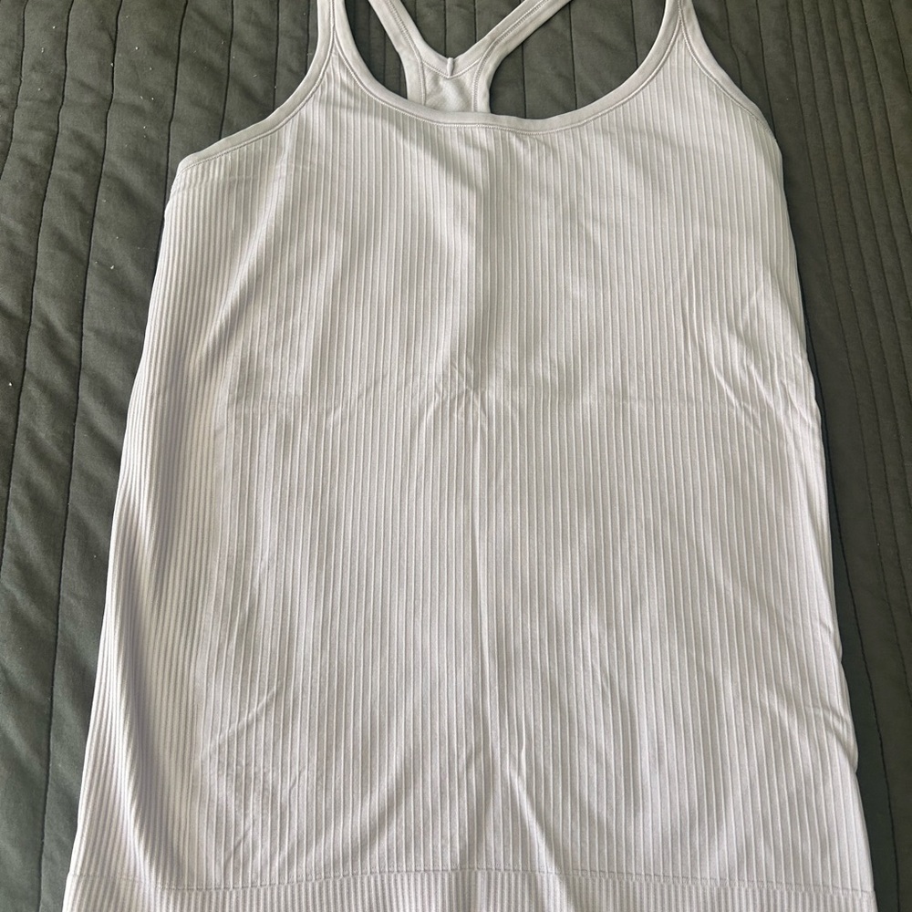 Lululemon  lavender Ribbed Women's Tank Top